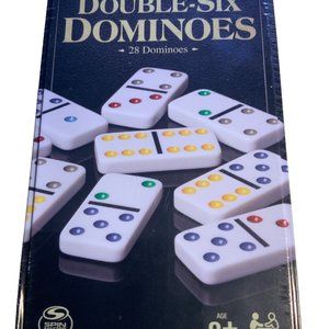 Spin Masters Cardinal Classics Double-Six Dominoes Sealed